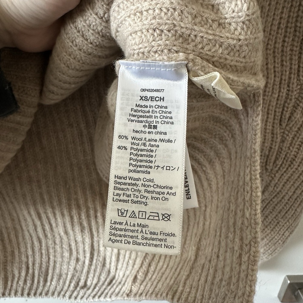 Madewell Tipped Forrest V-Neck Sweater Women's Size XS - Picture 10 of 10